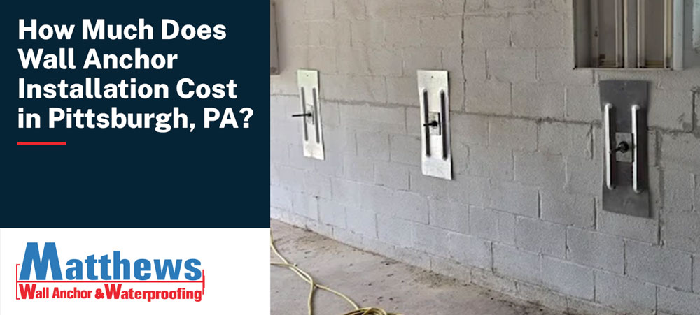 pittsburgh pa how much are wall anchors