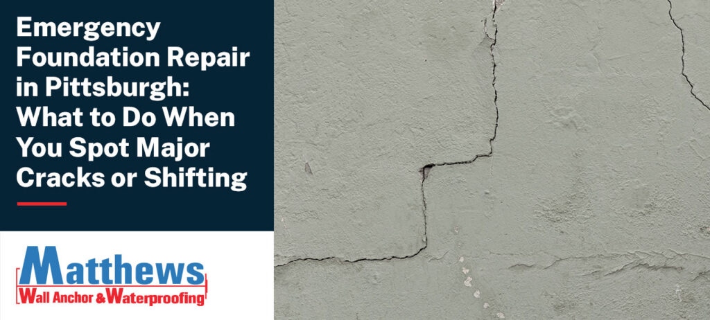 emergency foundation repair in pittsburgh
